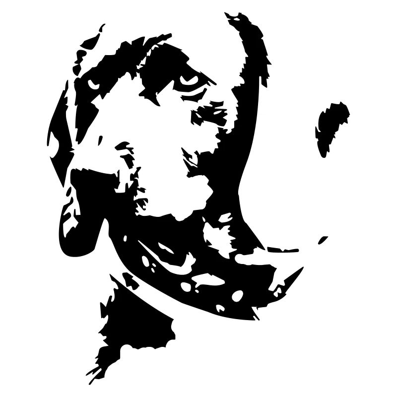 Bavarian mountain sweat dog Head