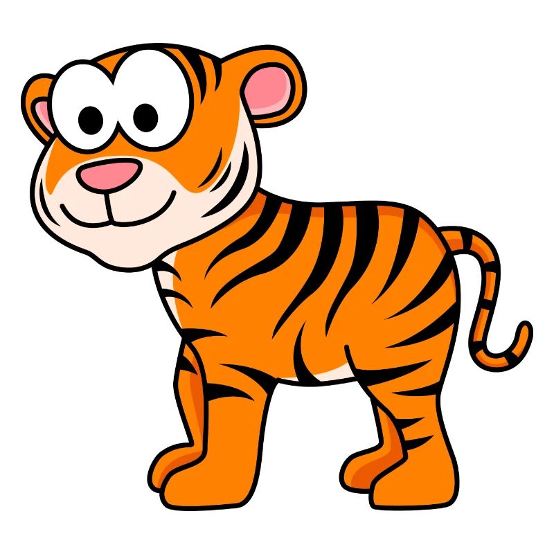 Tiger Comic Animal
