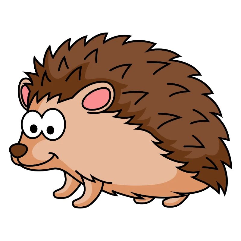 Hedgehog Comic Animal