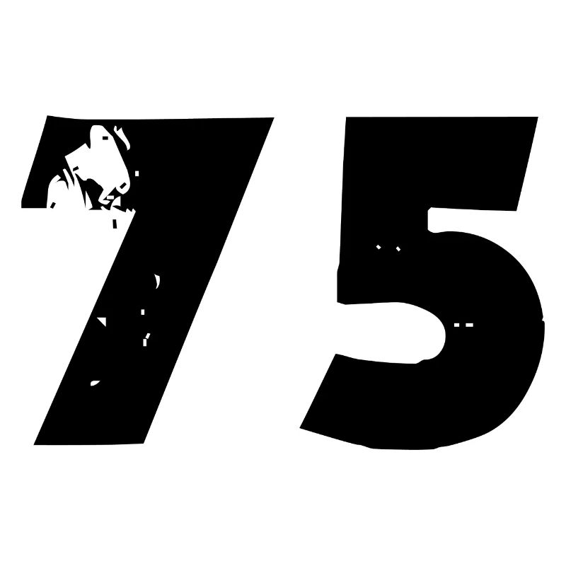 75 number