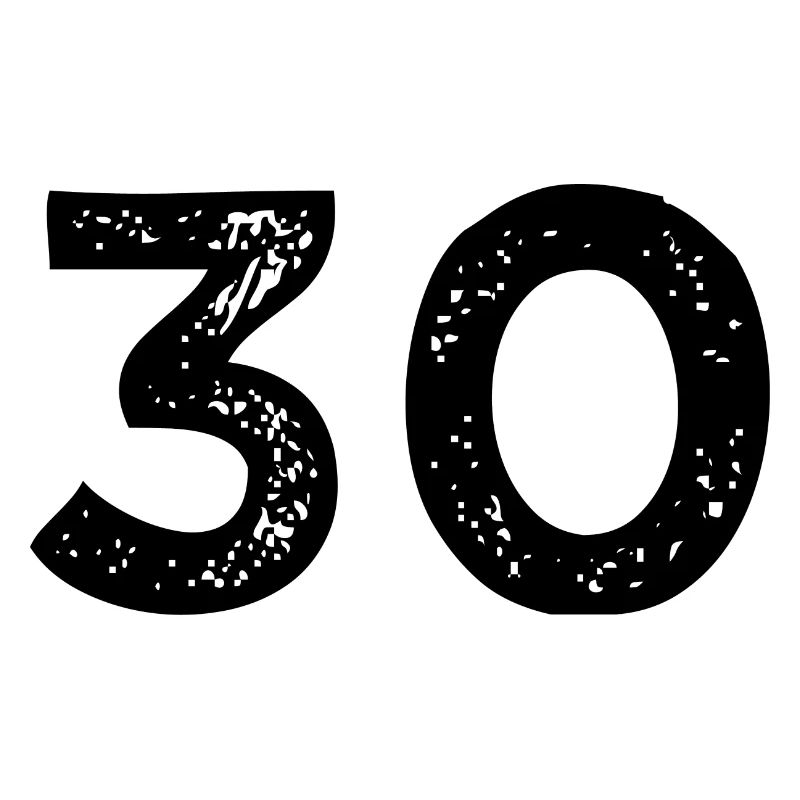 Maillot à 30 chiffres
