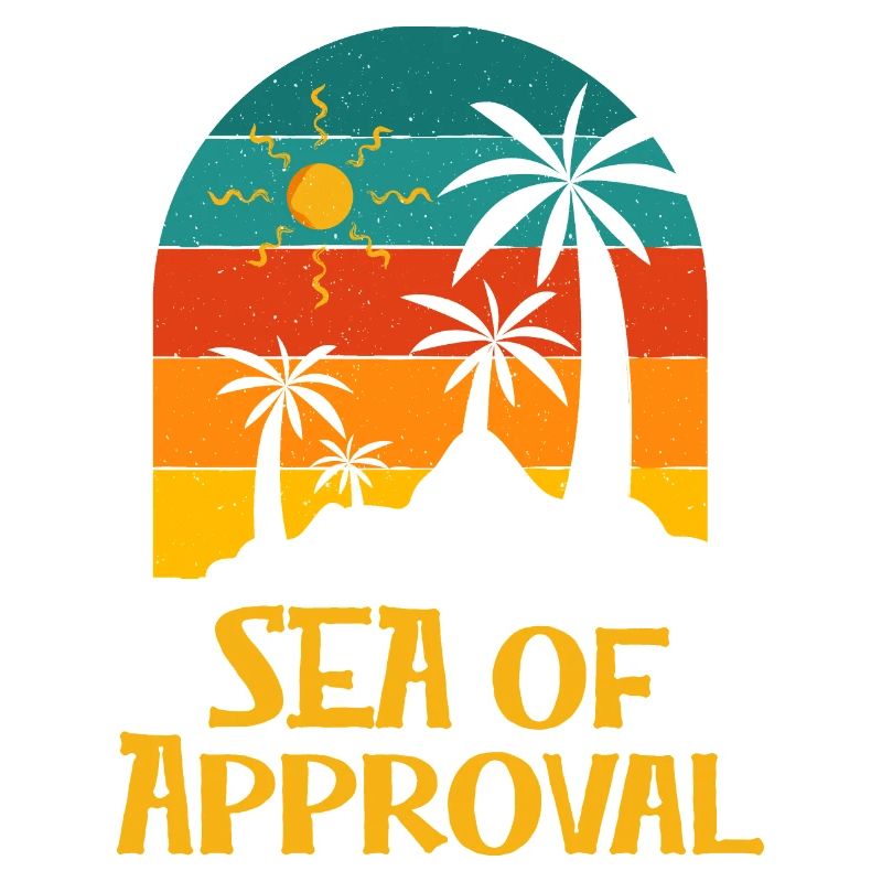Mer d'approbation Énonciations de plage Citations d'océan drôles