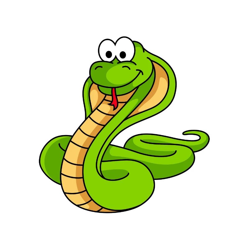 Serpent Cobra Comic Animal