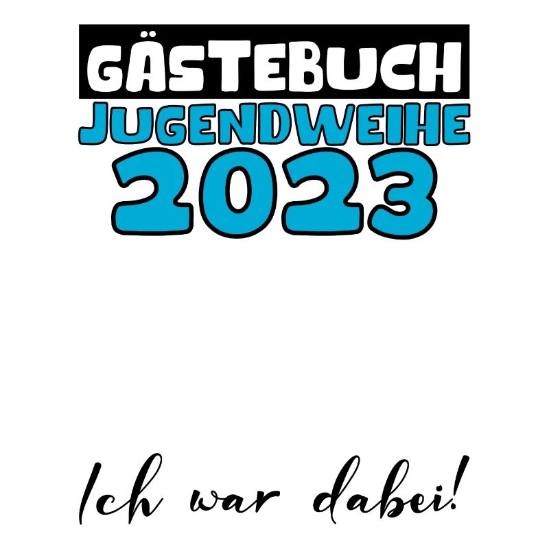 Jugendweihe 2023 Gästebuch Mädchen Jungen Fun Deko