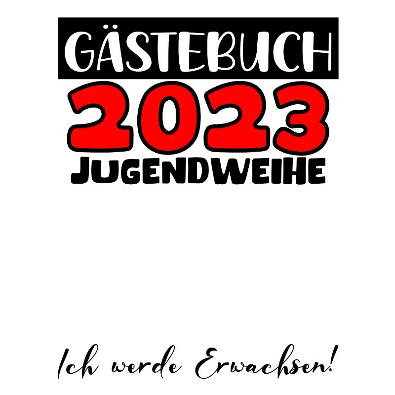 Jugendweihe 2023 Gästebuch Mädchen Jungen Fun Deko