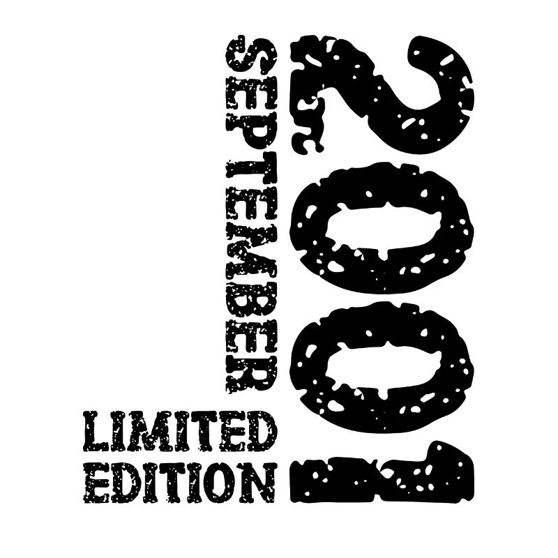 2001 Septembre Edition Limitée 22ème Anniversaire Décoration