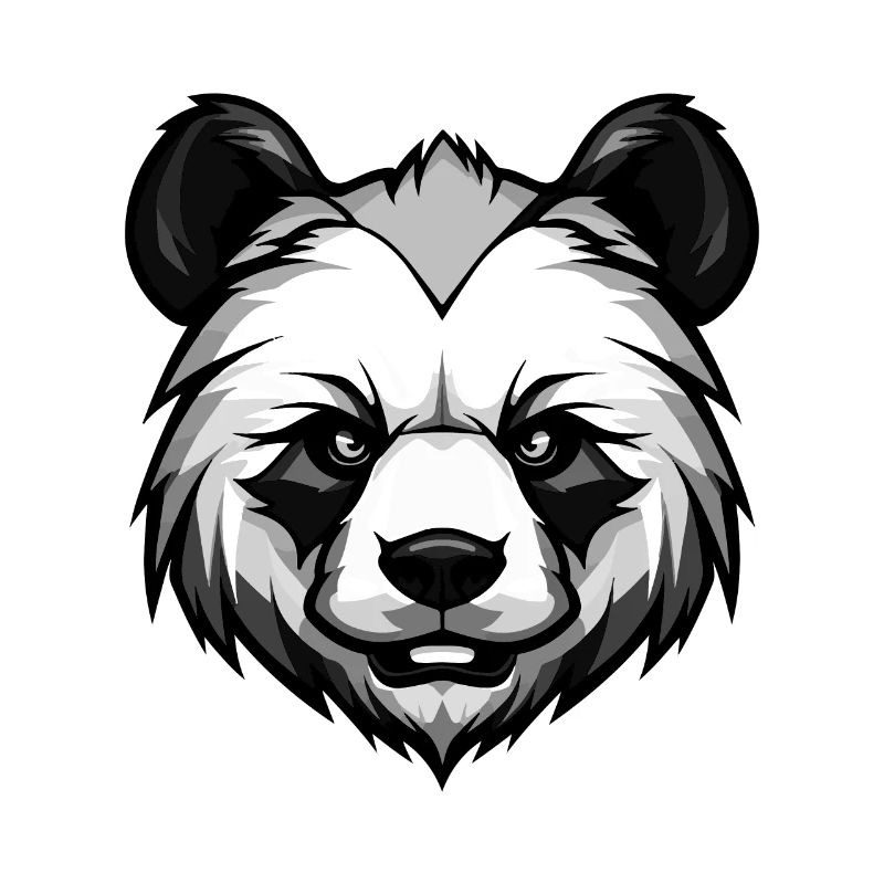 Panda Kopf