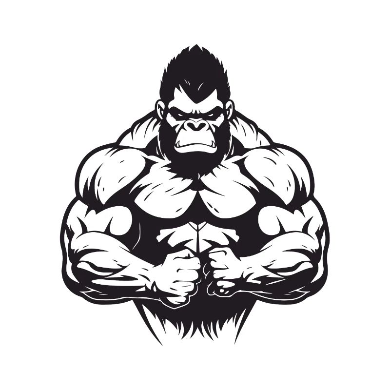 Gorille Muscles De Musculation