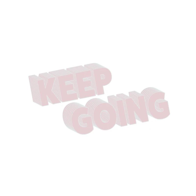 Spruch Motivation keep going Geschenk Sport