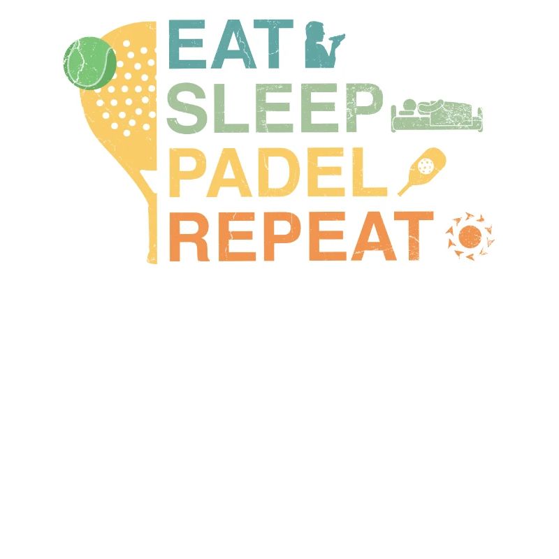 Manger du padel de sommeil Répéter