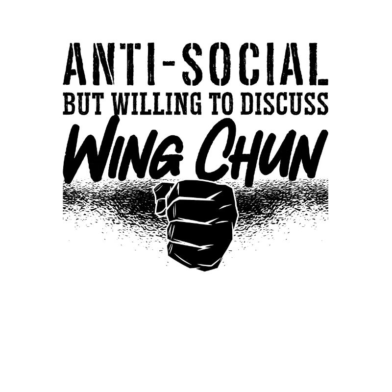 Kung Fu de combattant wing chun antisocial mais volontaire