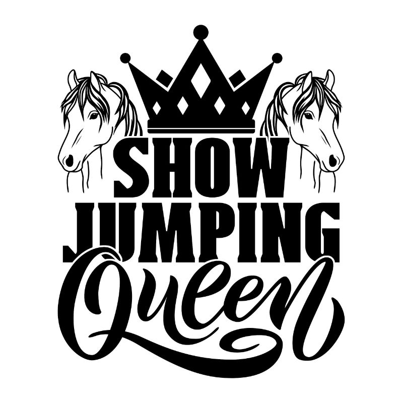 La reine du saut d'obstacles adore le saut d'obstacles