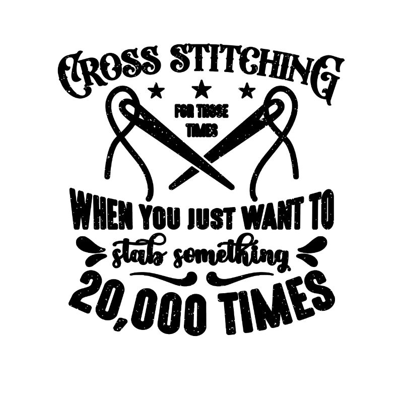 Cross Stitching For Those Times When Needlepoint