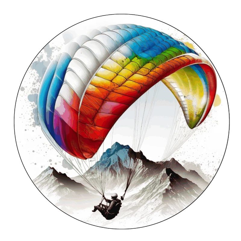 Les pilotes de parapente peuvent utiliser le vent