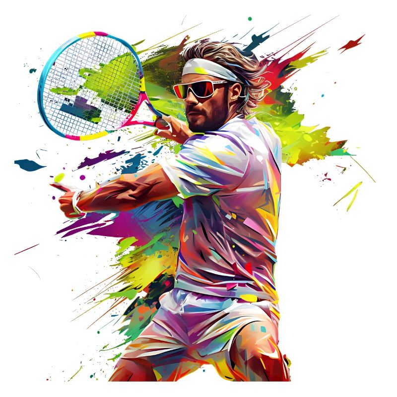 Tennis is a backstroke game