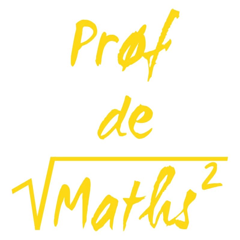 Prof de maths