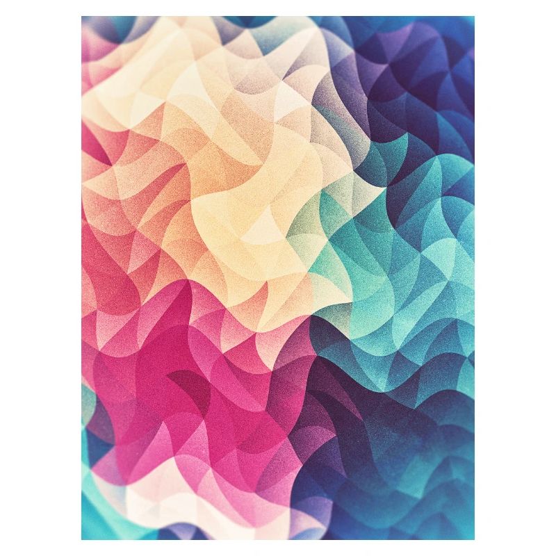 Abstract low poly color pattern design (spectrum)
