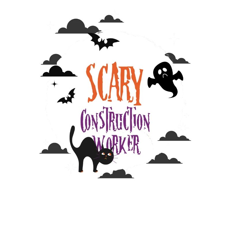 Scary Construction worker