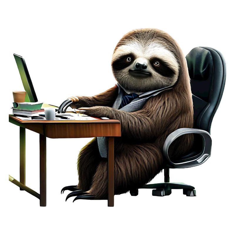 Paresseux de bureau
