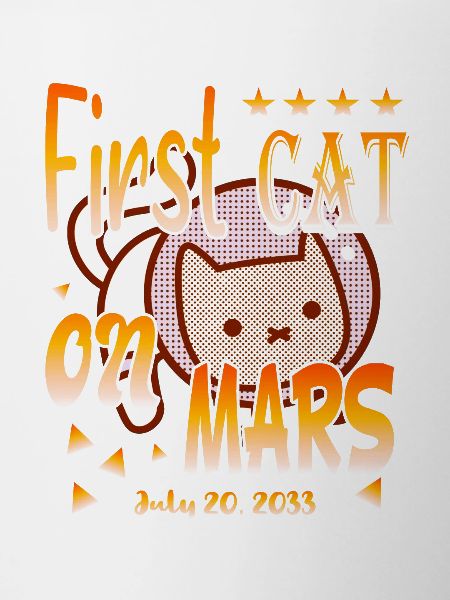 First Cat on Mars