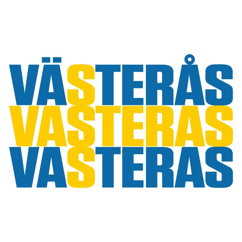 Västerås Sweden Flag
