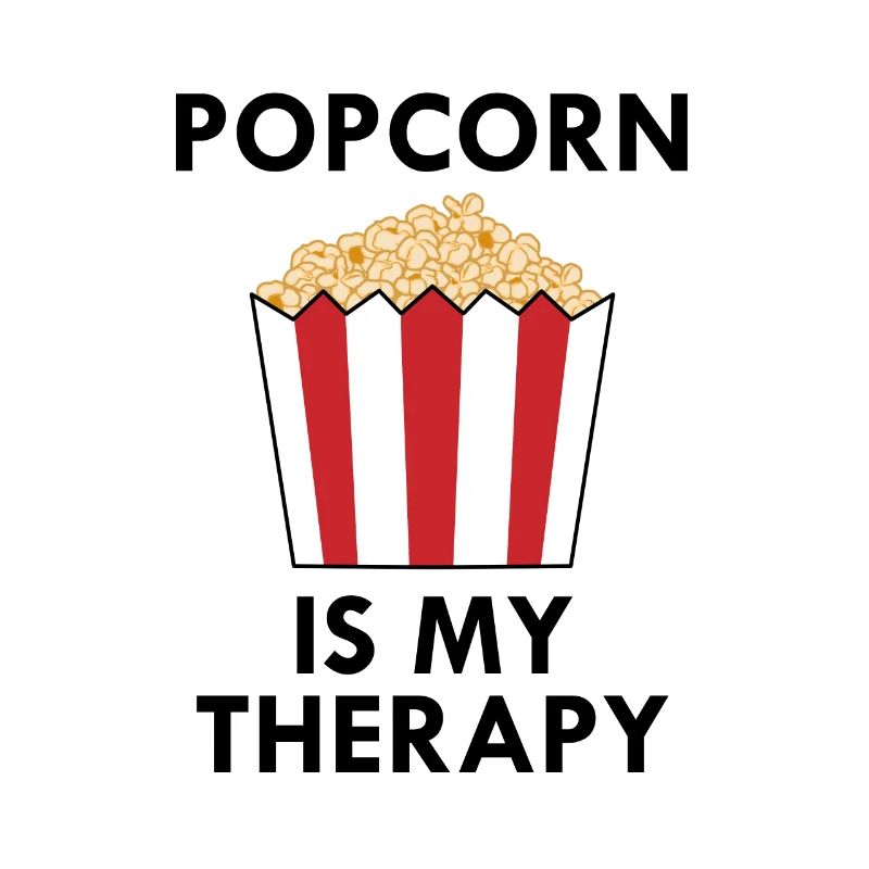 Popcorn Chef Ironic Saying Manger du maïs soufflé