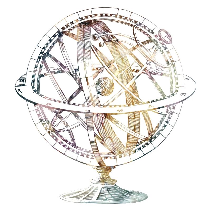 Globe terrestre Armillarsphäre