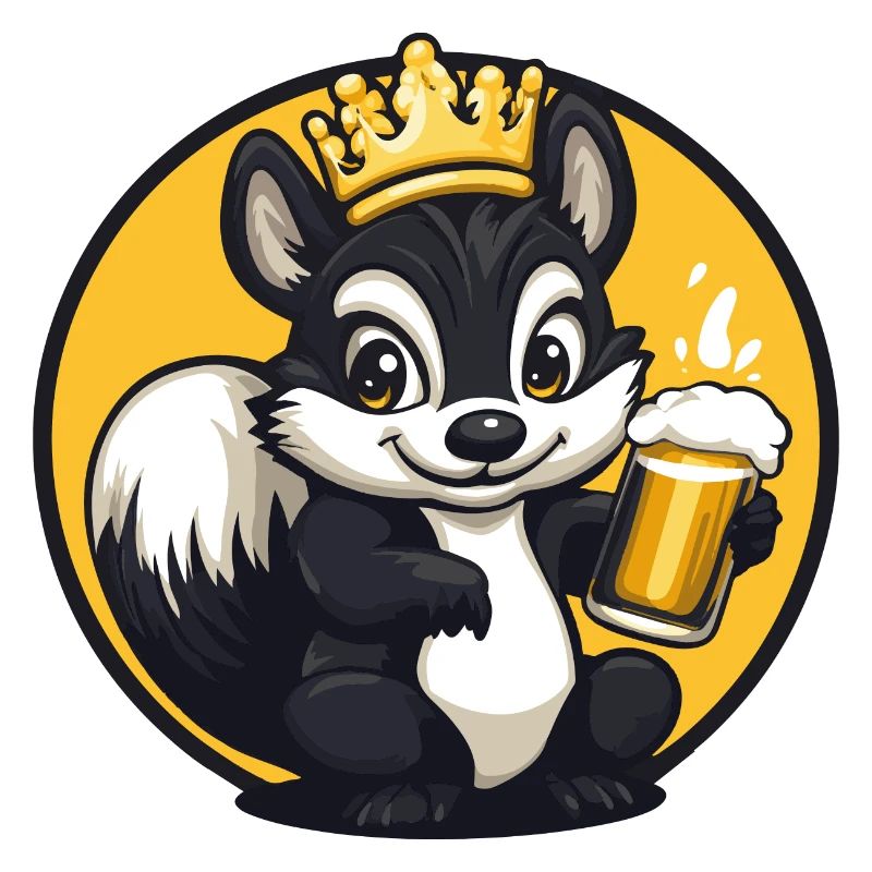 Stinktier Bier Comic