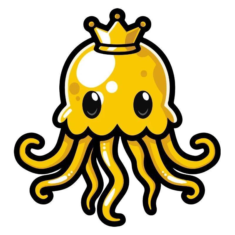 Jellyfish Comic Crown