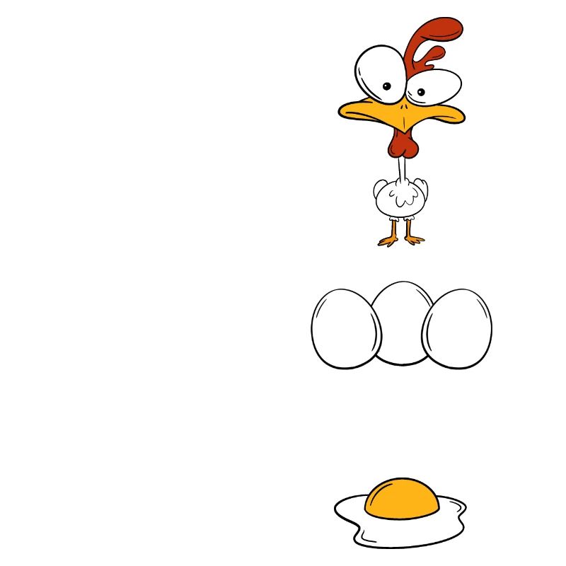 Math Derivation Chicken Student Teacher Gift