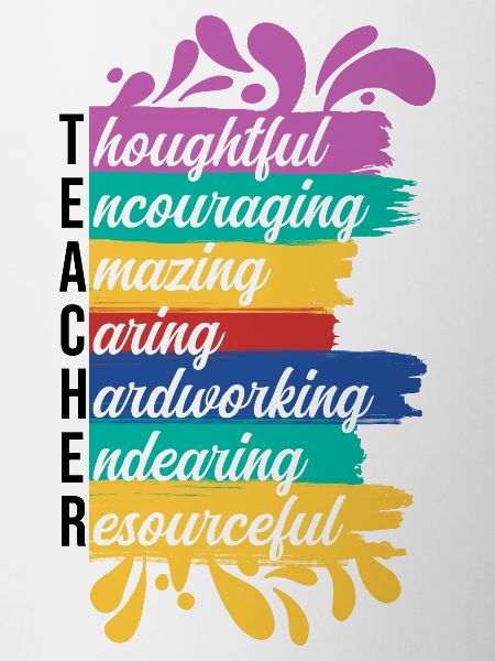 Teacher being