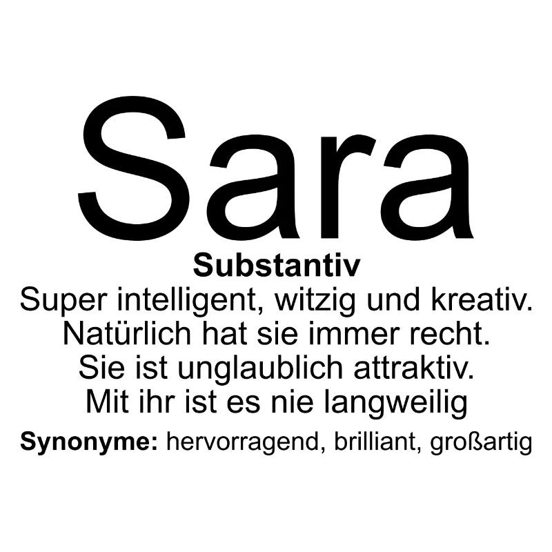 Name Definition Sara