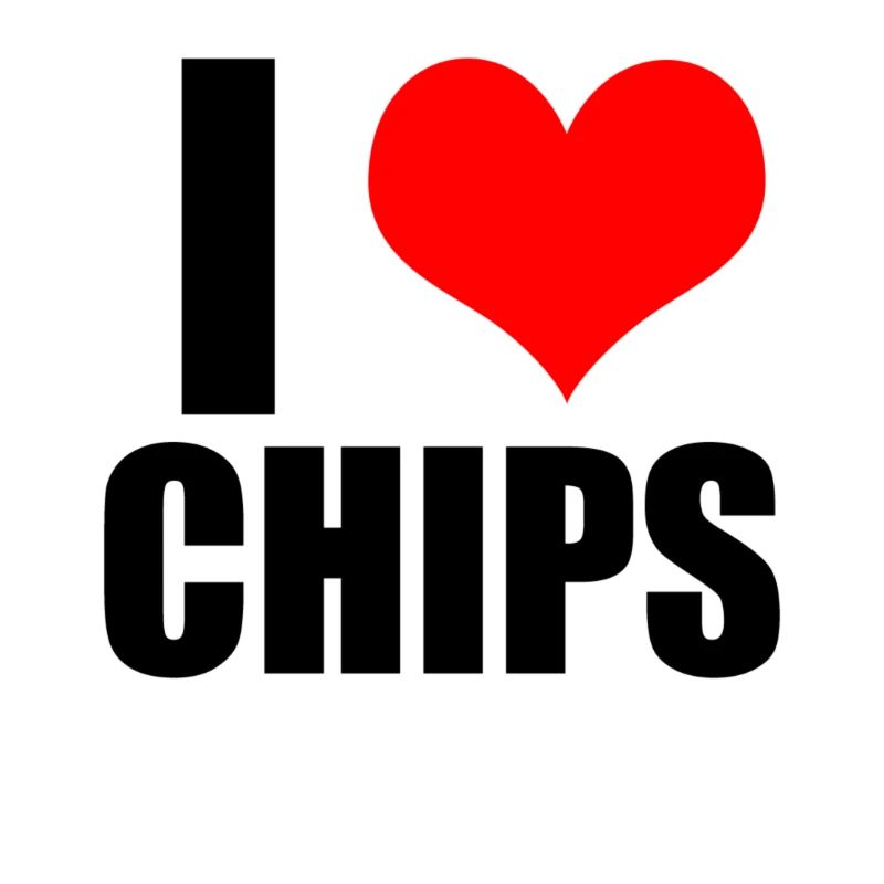 I LOVE CHIPS | Chips Geschenk Idee