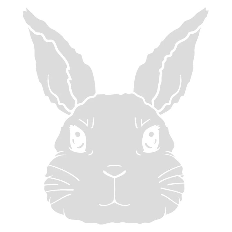Petit visage de lapin mignon