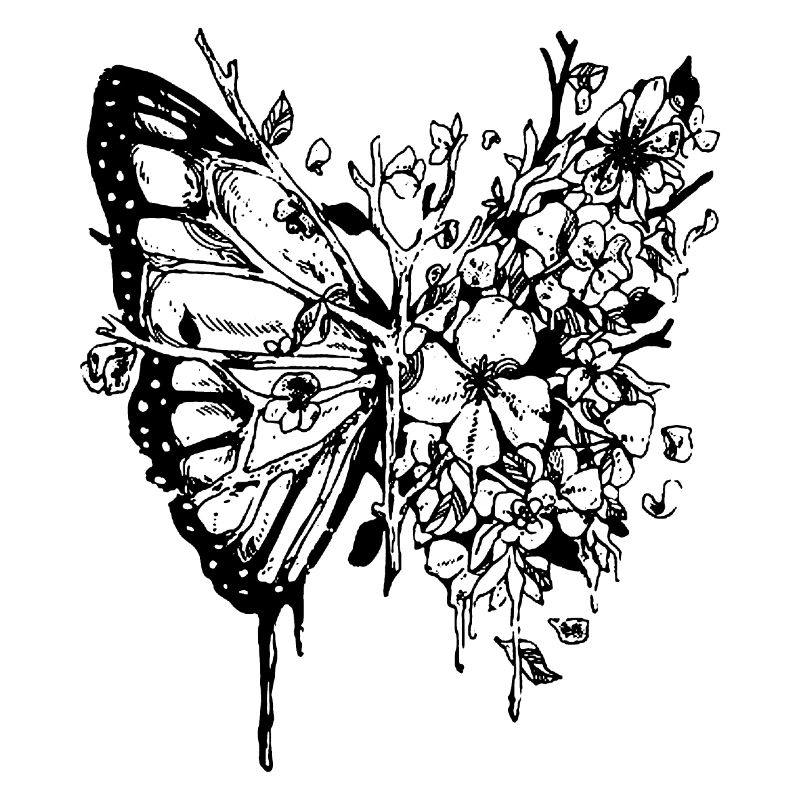 Tree Branches Butterfly