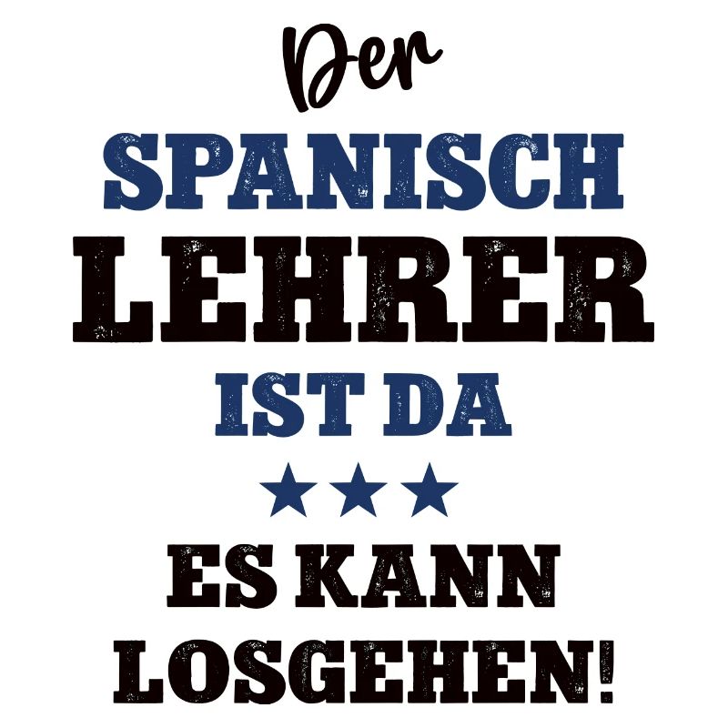 Der Spanisch Lehrer ist da Spanischlehrer Schule