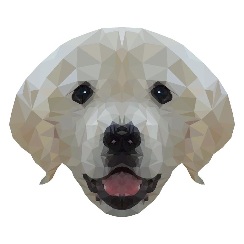 Hund Labrador Polygon