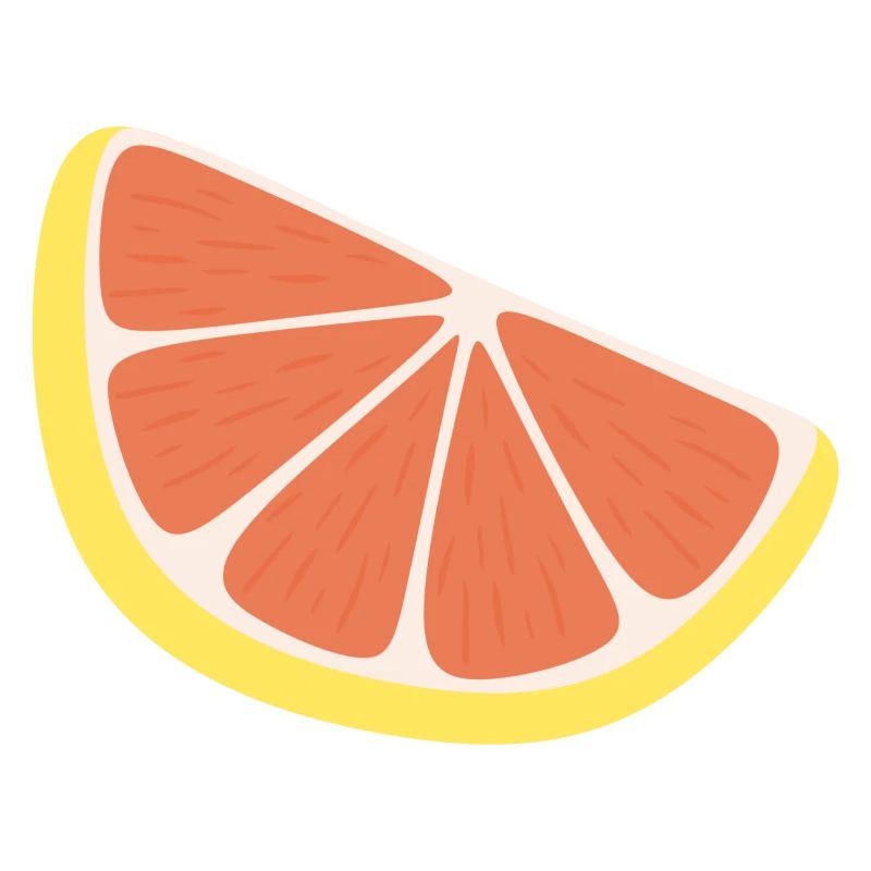 Grapefruit-Scheibe