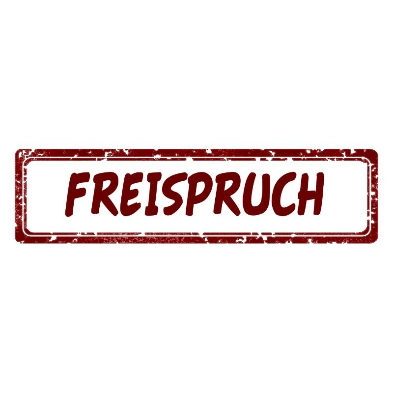 Freispruch Unschuldig Nicht Schuldig Geschenk