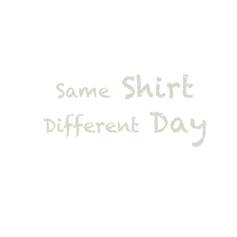 same shirt different day