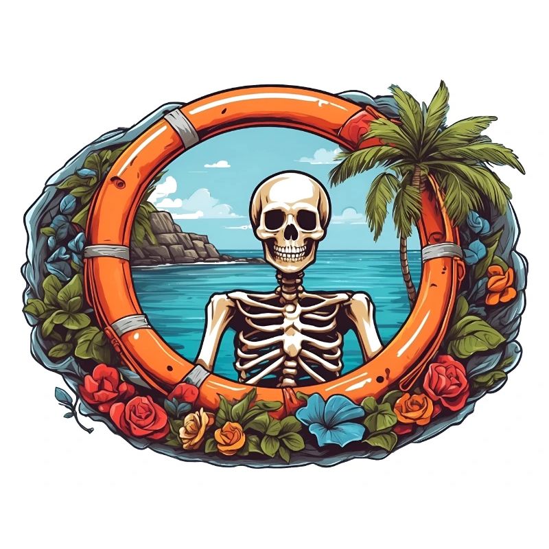 Squelette tropical