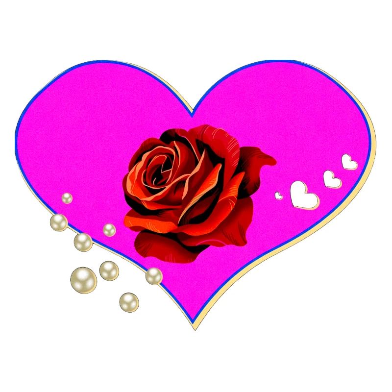 0Cœurs, Roses, Perles