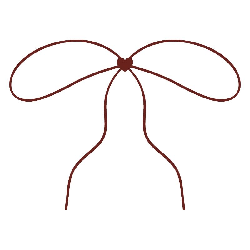 Continuous Bow Line Art