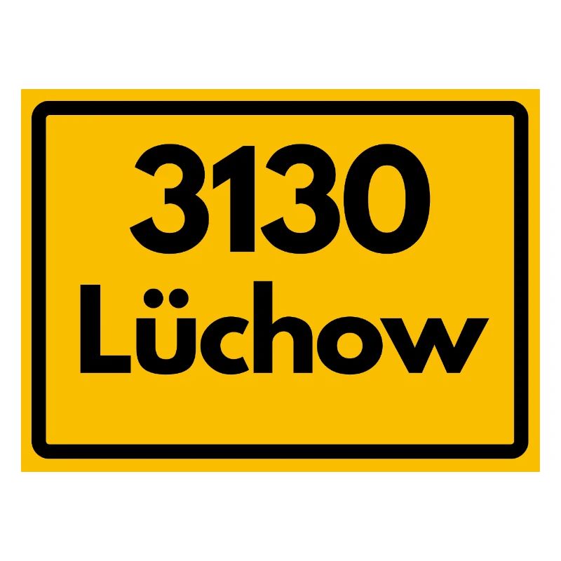 ANCIEN CODE POSTAL RÉTRO 3130 LÜCHOW WENDLAND !