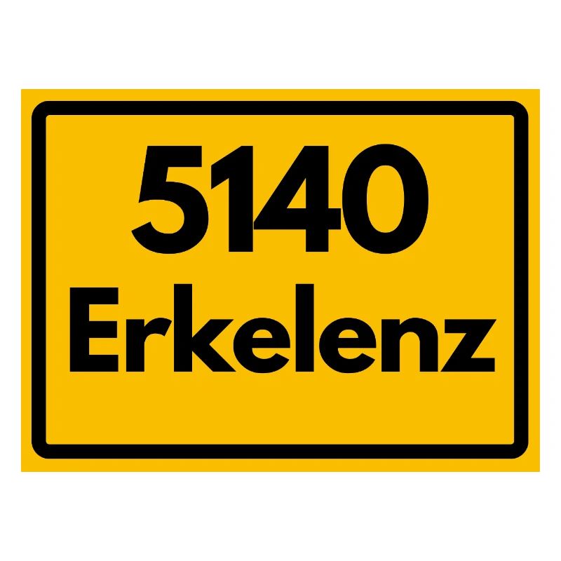 ALTE POSTLEITZAHL PLZ RETRO 5140 ERKELENZ NRW