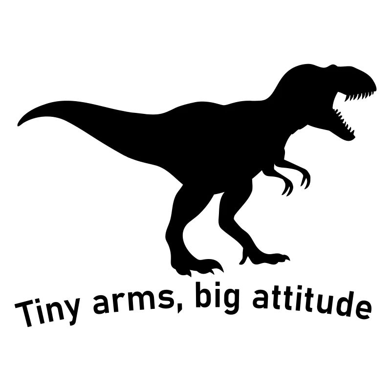 small hands big ego big dinosaur t-rex