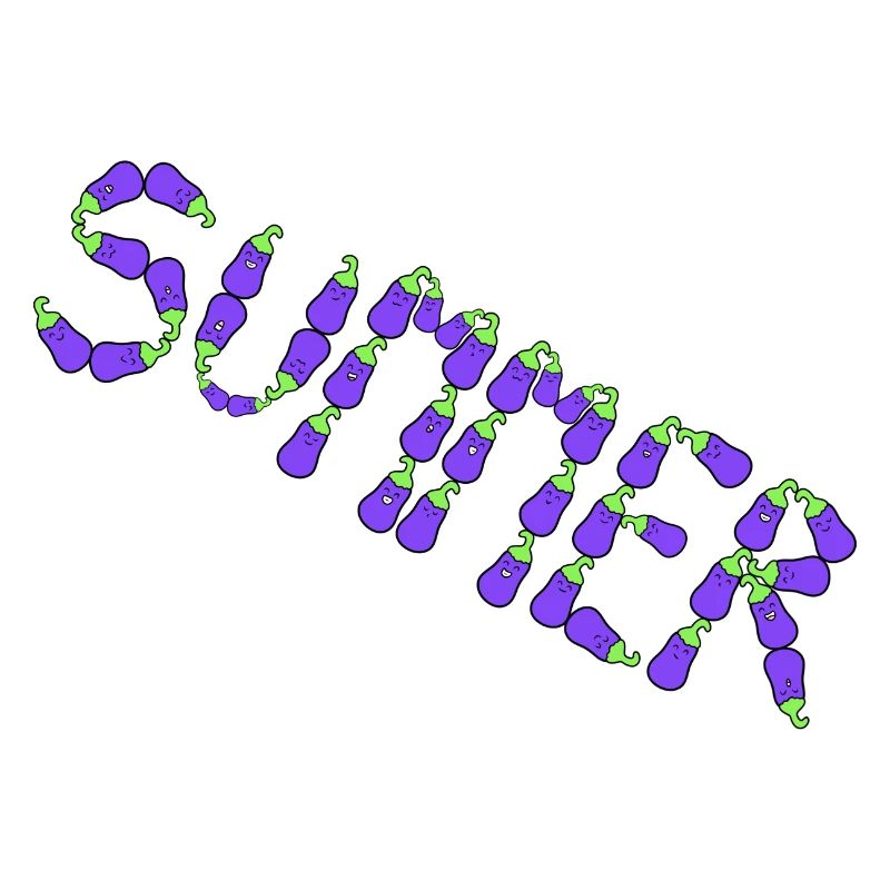 Sommer-Auberginen