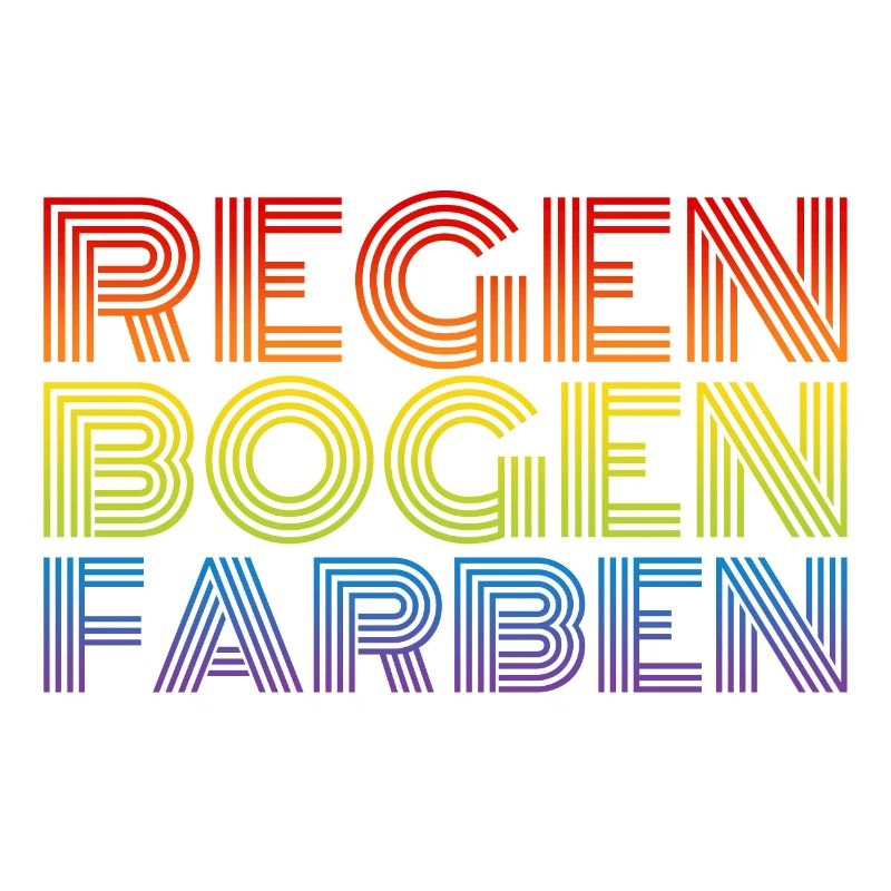 LGBT Regenbogenfarben Regenbogen Farben CSD Pride
