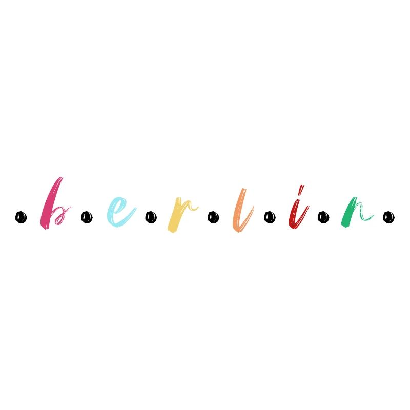 Berlin lettering Rainbow 2