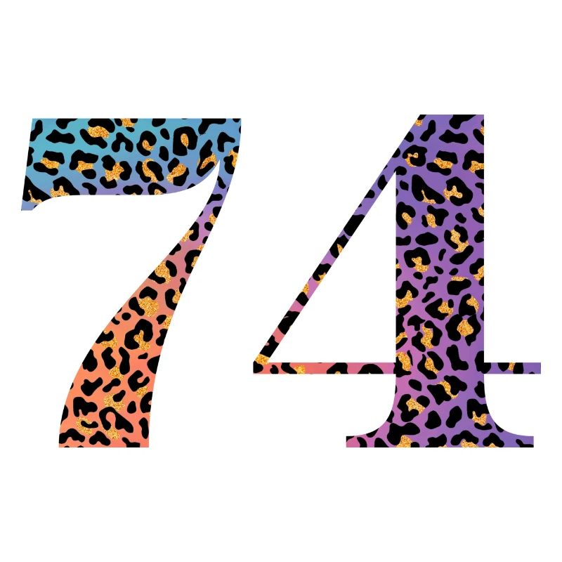 74e anniversaire léopard